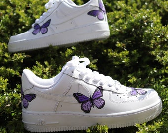 nike air force 1 butterflies