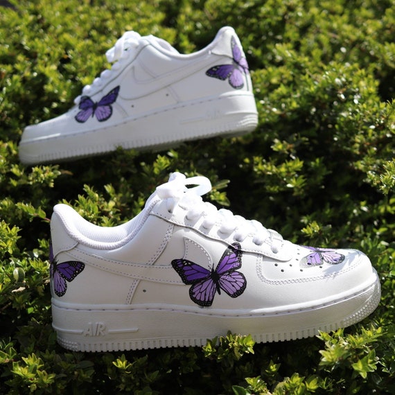etsy air force 1 butterfly