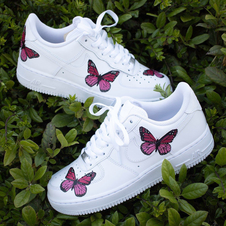 Butterfly AF1 Custom 2 Tone - Etsy UK