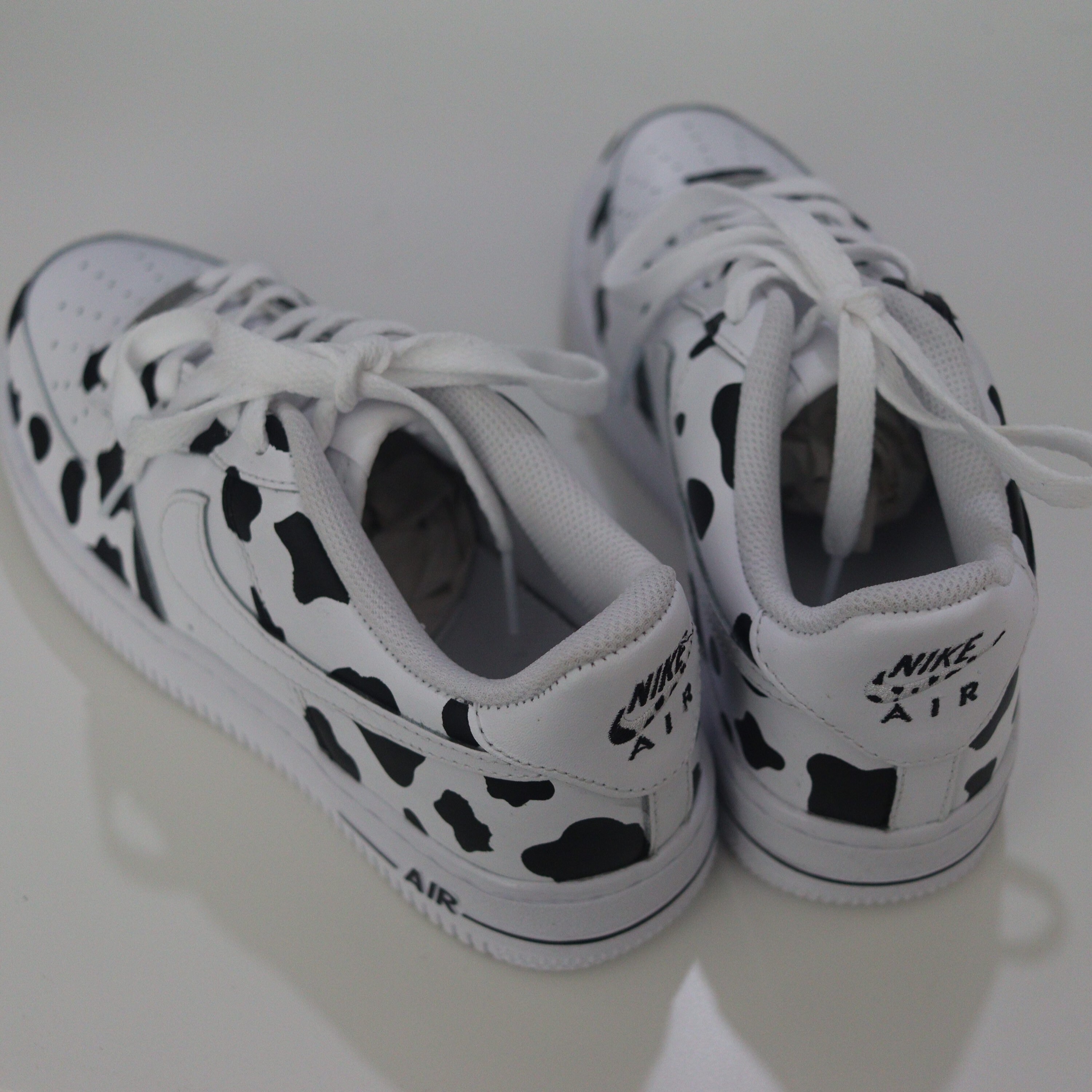 custom cow print af1