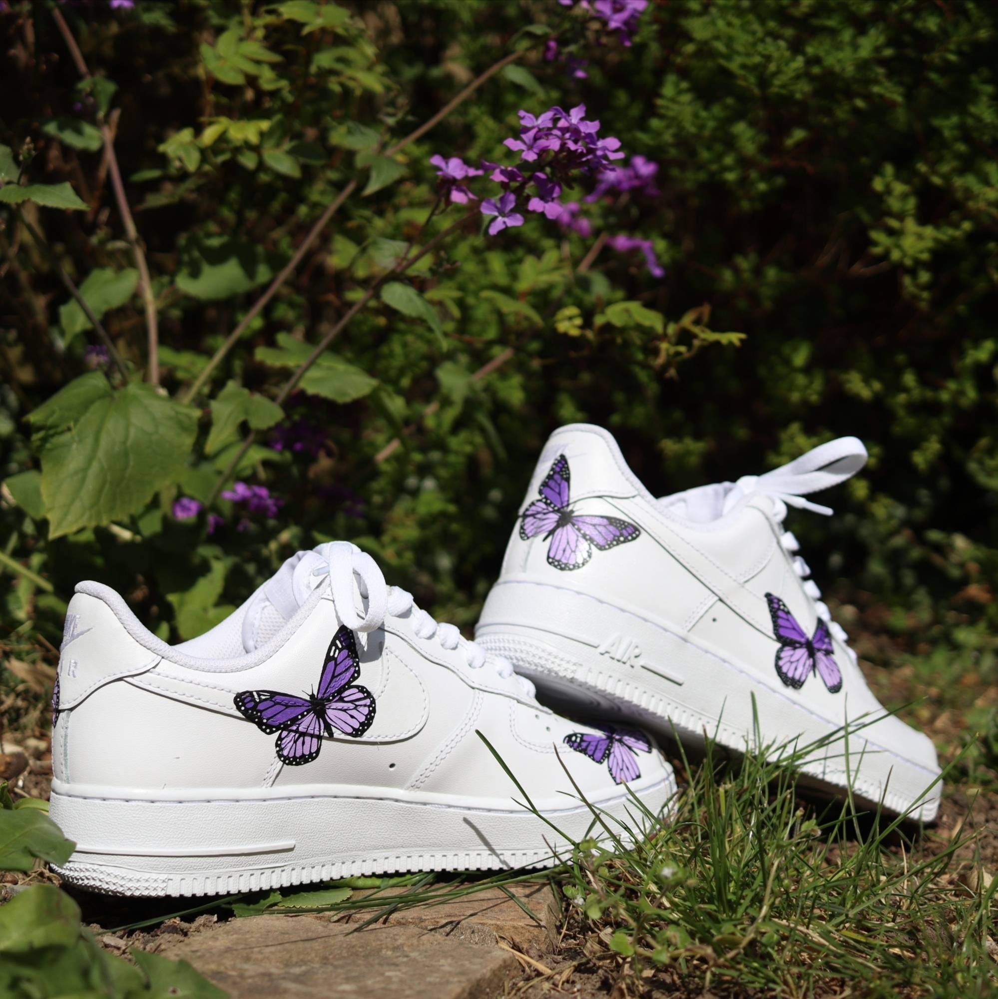 Butterfly AF1 Custom 2 Tone | Etsy