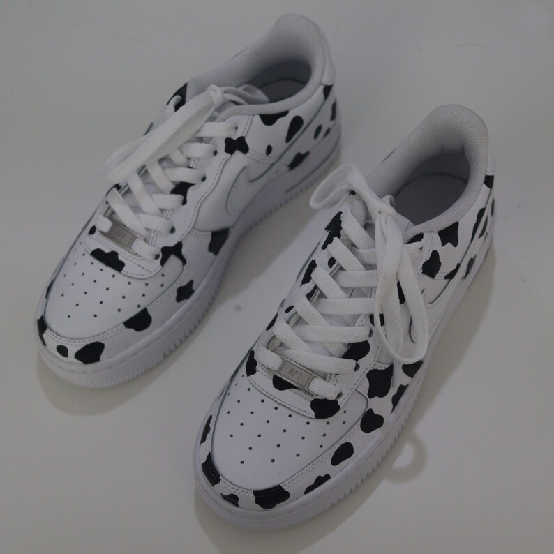 cow print af1