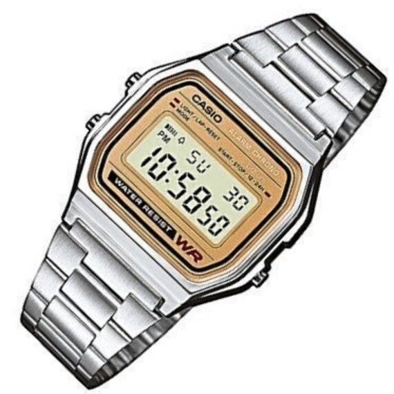 Casio Retro Digital Watch Alarm Chrono Gem