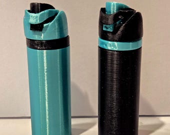 3D Printed Keychains, chapstick holder keychain