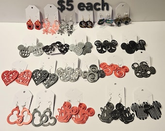 Earrings (3D Printed)