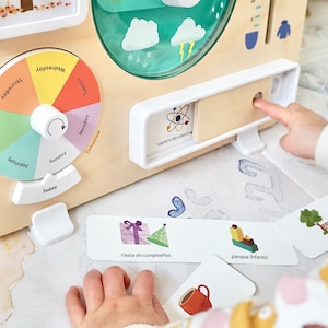 espagnol Cartes d'activités pour les tout-petits l Imprimable pour les tout-petits et les enfants | Téléchargement numérique