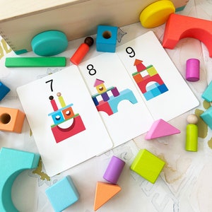 Jeu de cartes de comptage vierges pour tout-petits l Imprimable pour les tout-petits et les enfants | Téléchargement numérique