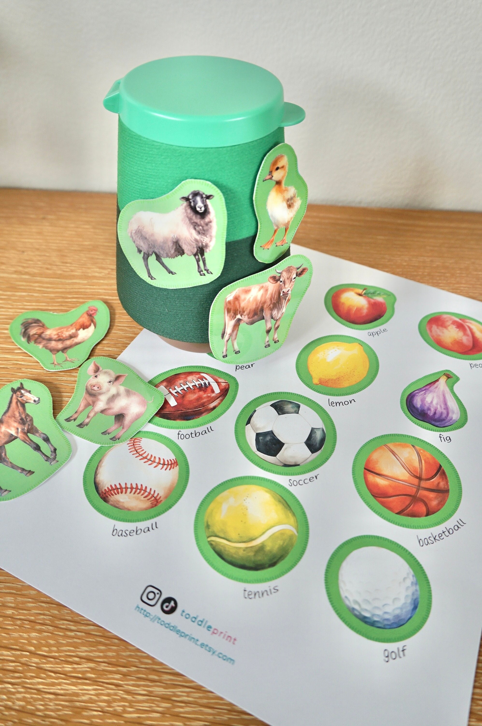Expansion Pack for Lovevery Bug Shrub L Printable for Toddlers and