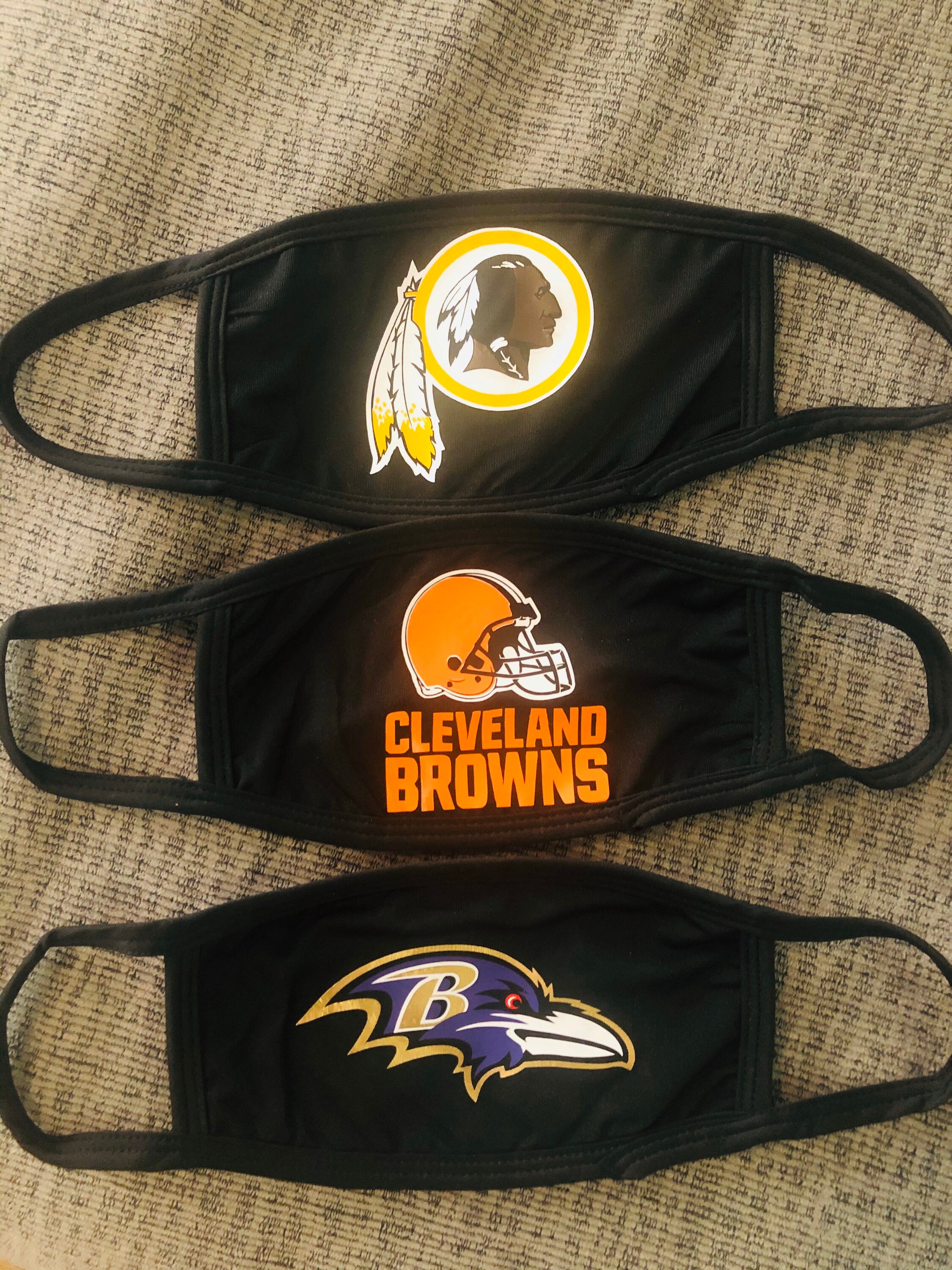 Face mask Football Custom add your team Etsy