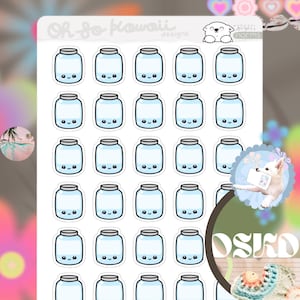 Budget Planner Stickers - Budget Stickers - Savings Tracker - Savings Stickers Savings Jar Sticker - Kawaii  Money Stickers - Money Planner