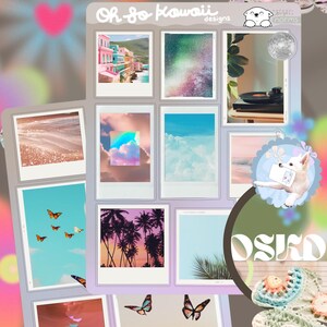 Groovy stickervel voor journaling, plannerdecoratie en scrapbooking