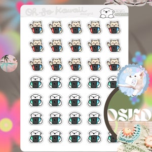 Kawaii Nintendo Switch planner sticker-videogame planner stickers-Nintendo stickers voor planner-kinderen planner stickers Erin Condren