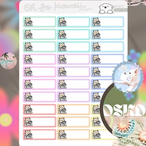 Pegatinas de Kawaii To Call Planner - Pegatinas de recordatorio de llamadas telefónicas para Erin - Pegatinas de programación de citas - Pegatinas de seguimiento de llamadas telefónicas