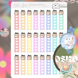 Kawaii Einkaufsliste Washi Aufkleber - Lebensmittel kaufen - Aufkleber kaufen - Checklist Aufkleber für Planer Aufkleber Funktionale Planer Aufkleber