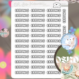 Pegatinas de recados Kawaii - Pegatina del planificador de recados - Pegatinas de letras de burbujas - Pegatinas de guión para planificadores - Pegatinas de palabras - Pegatinas de fuentes