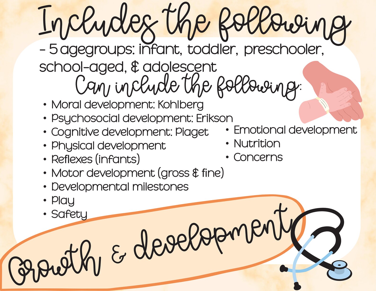 Growth and Development pediatrics, for Nursing Students, Nurses