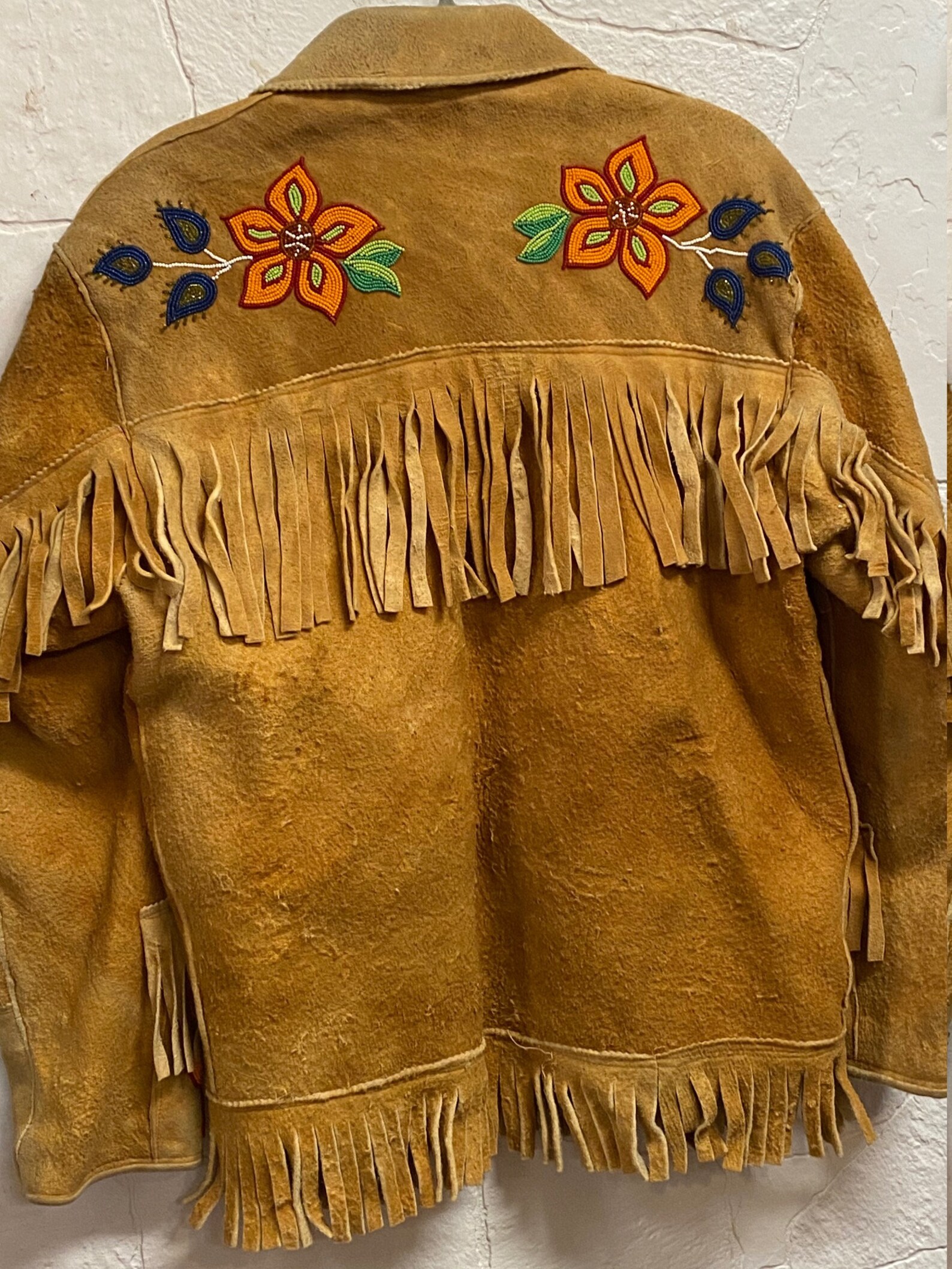 Ojibwe Native American Smoked Moose Beaded Jacket - Etsy