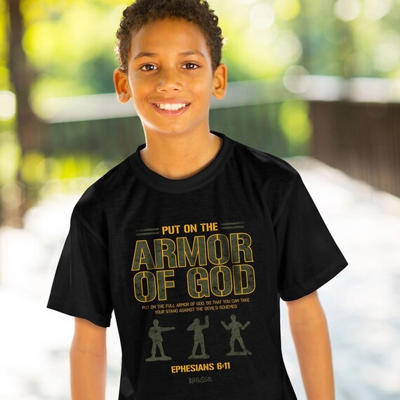 Kerusso Kids T-shirt Armor Men | Etsy