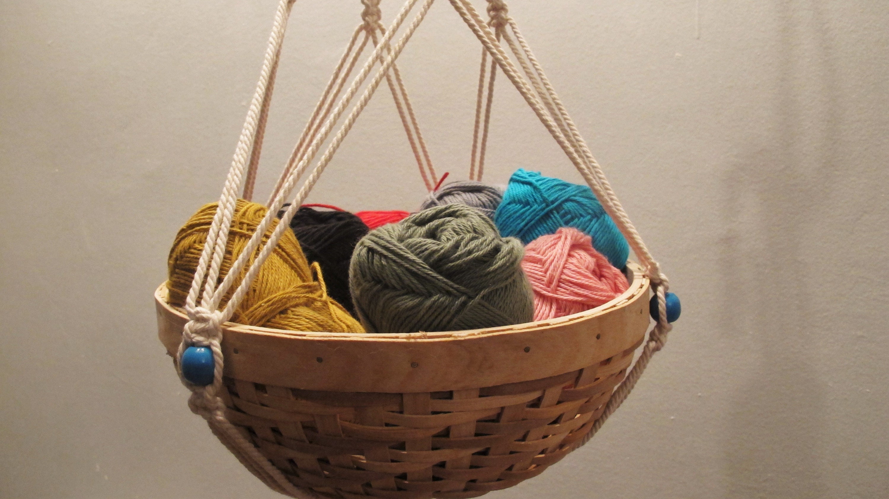 Macramé - Panier Suspendu