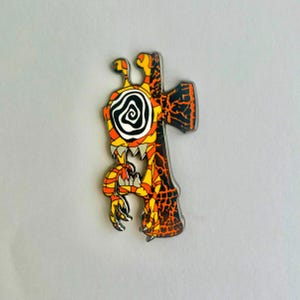 Kendama Zyklop Emaille Pin