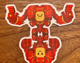 X Robot Sticker