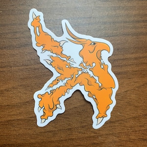 X/Phoenix Slime Sticker