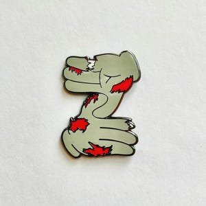 Zeds Dead RUFF Hände Emaille Pin