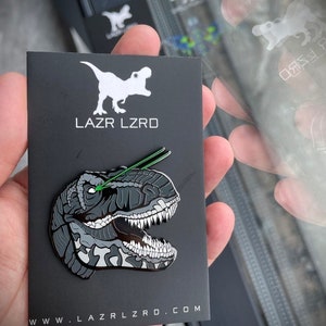 Harde emaillen T-Rex-laser