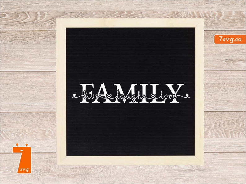 Download FAMILY live laugh love SVG Cricut Stencil Live Laugh Love ...