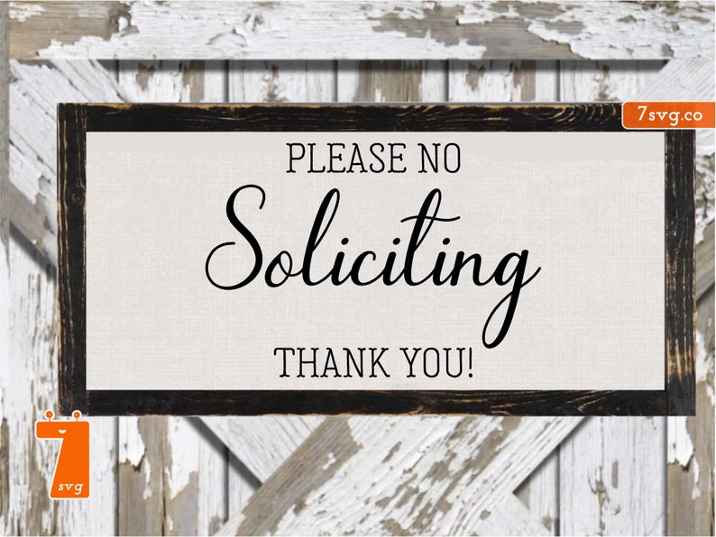 no soliciting svg no soliciting sign svg door sign svg etsy