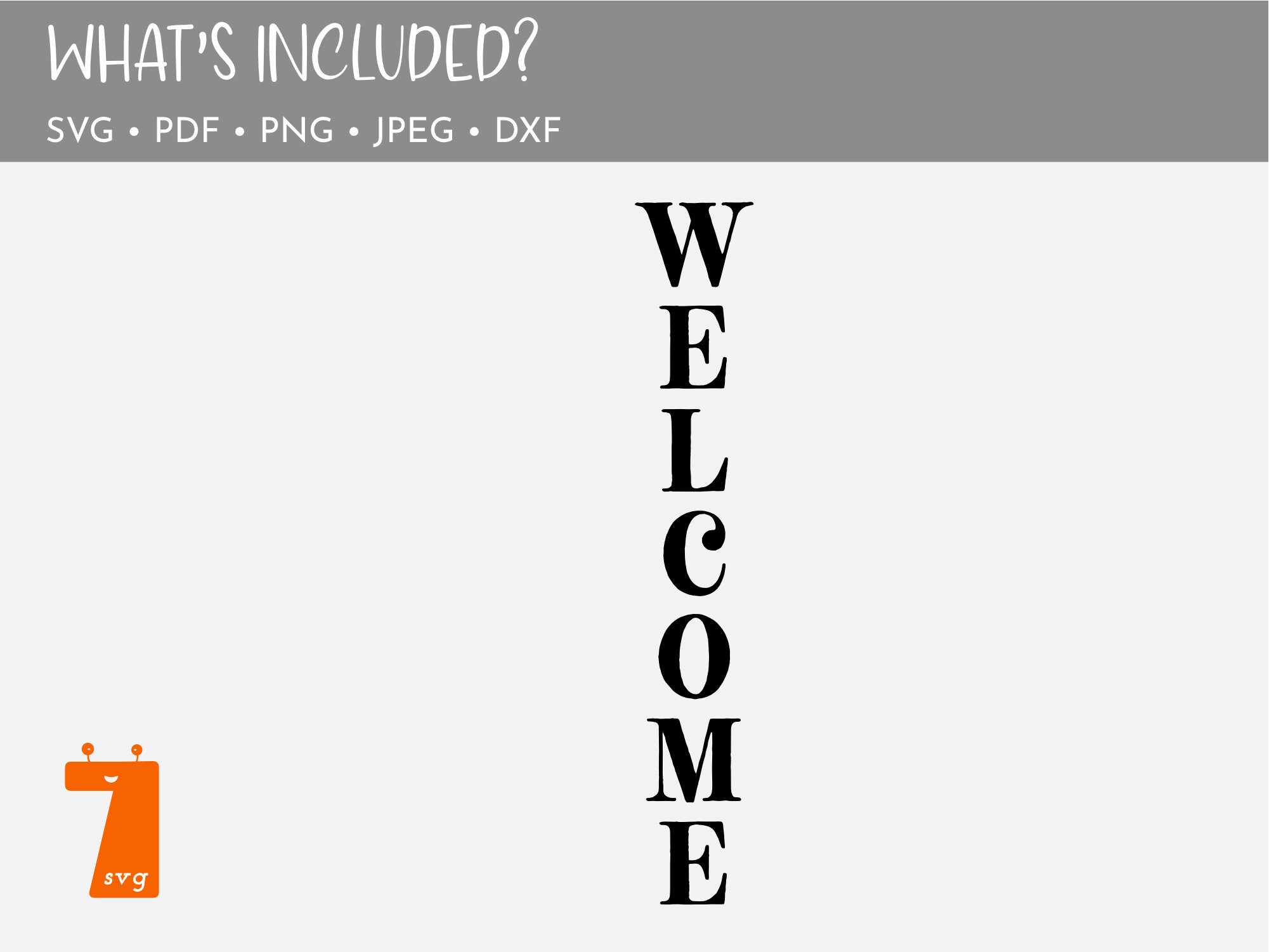 Vertical Welcome Sign Svg Welcome Sign Porch Sign Welcome | Etsy