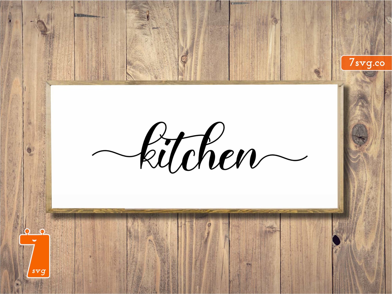 Kitchen SVG Rustic Sign Svg Cricut Kitchen Sign Svg | Etsy