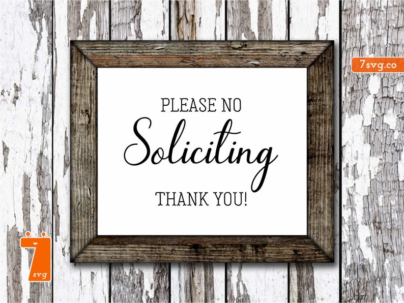 no soliciting svg no soliciting sign svg door sign svg etsy