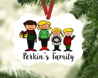 Weihnachten Familie Ornament, Ornament für Familie, Ihre Familie Ornament, benutzerdefinierte Familie Oranment, personalisierte Familie Ornament, Weihnachten 2019