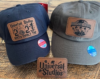 universal hat, universal vacation hat, universal family hats, HHN hats, hats for vacation, family trip theme park