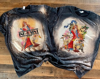 Camiseta de Jessica Rodger Rabbit, que enmarcó la camiseta de Rodger Rabbit, película de Disney de los 90, jessica grabbit