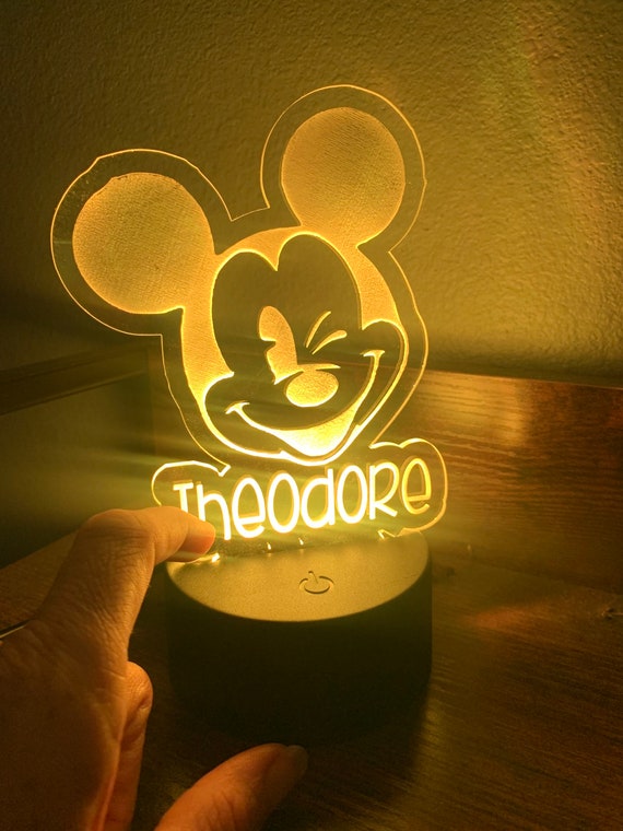 Stitch Light, Stitch Personalized Light, Stitch Room Light