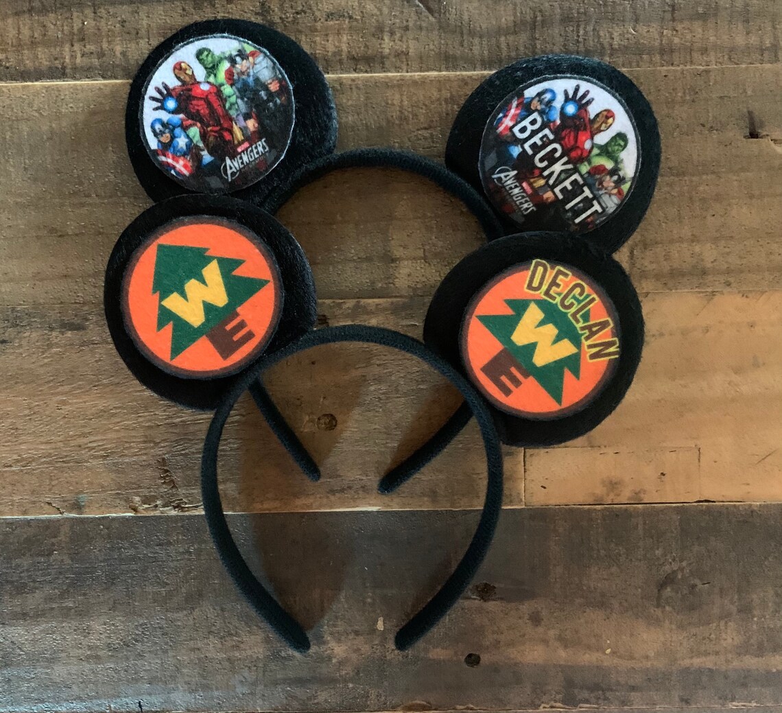 Boys disney ears toddler disney ears boy mickey ears custom Etsy