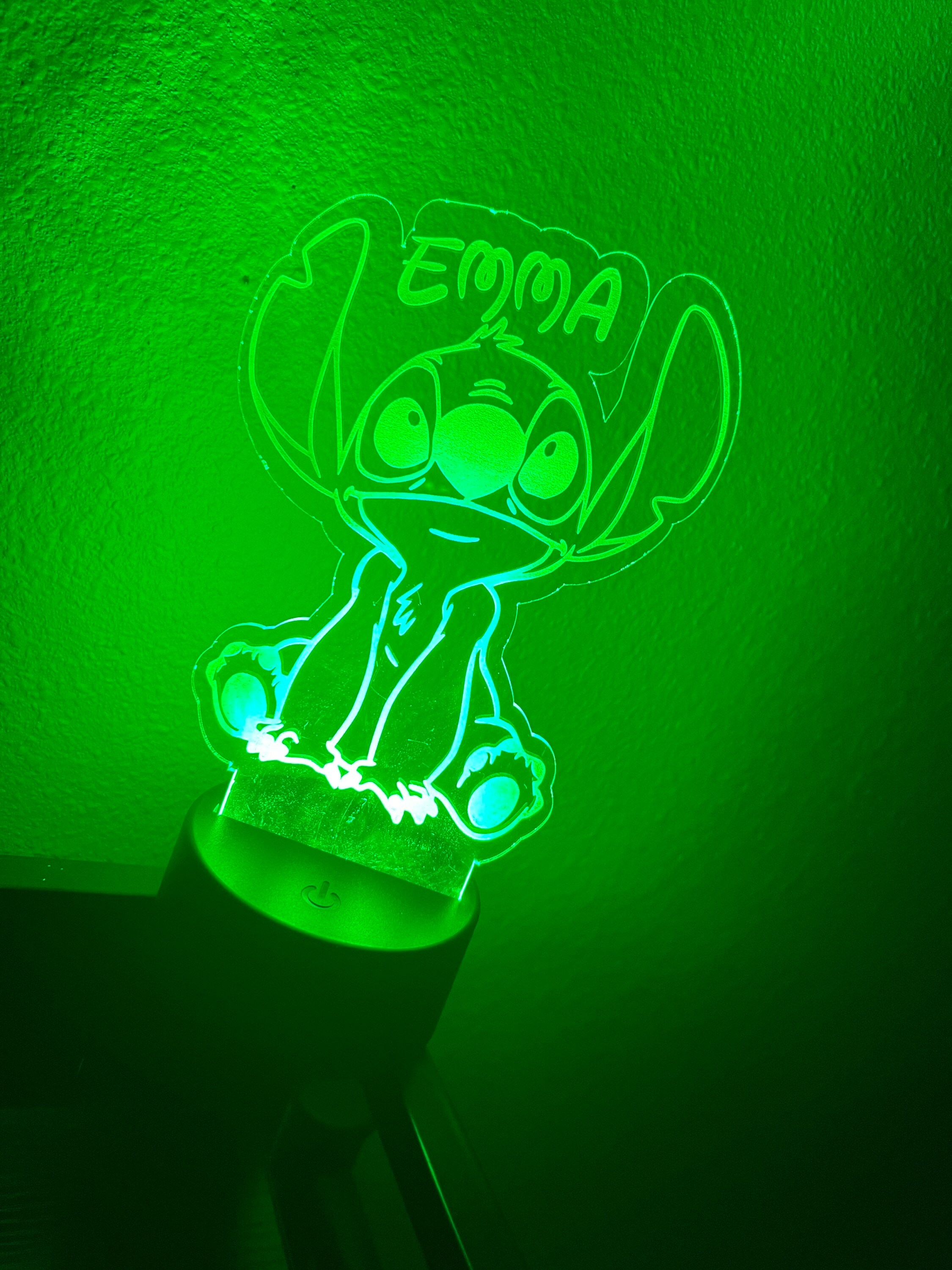 Stitch Light, Stitch Personalized Light, Stitch Room Light