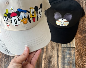 Disneyland Hats Disney Family Hats Mens Kids Disney Hats, Mickey