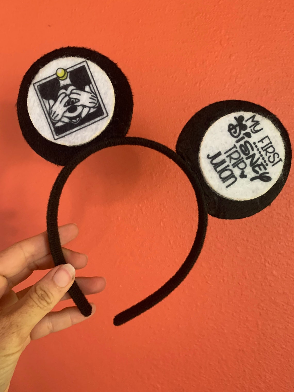 Boys disney ears toddler disney ears boy mickey ears custom Etsy