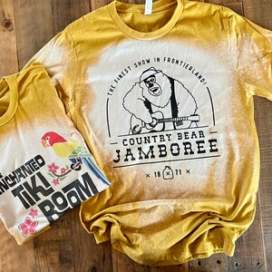 country jamboree shirt, country bears shirt, frontierland shirt, disney world resort tshirt, vintage disney, tomorrowland tshirt