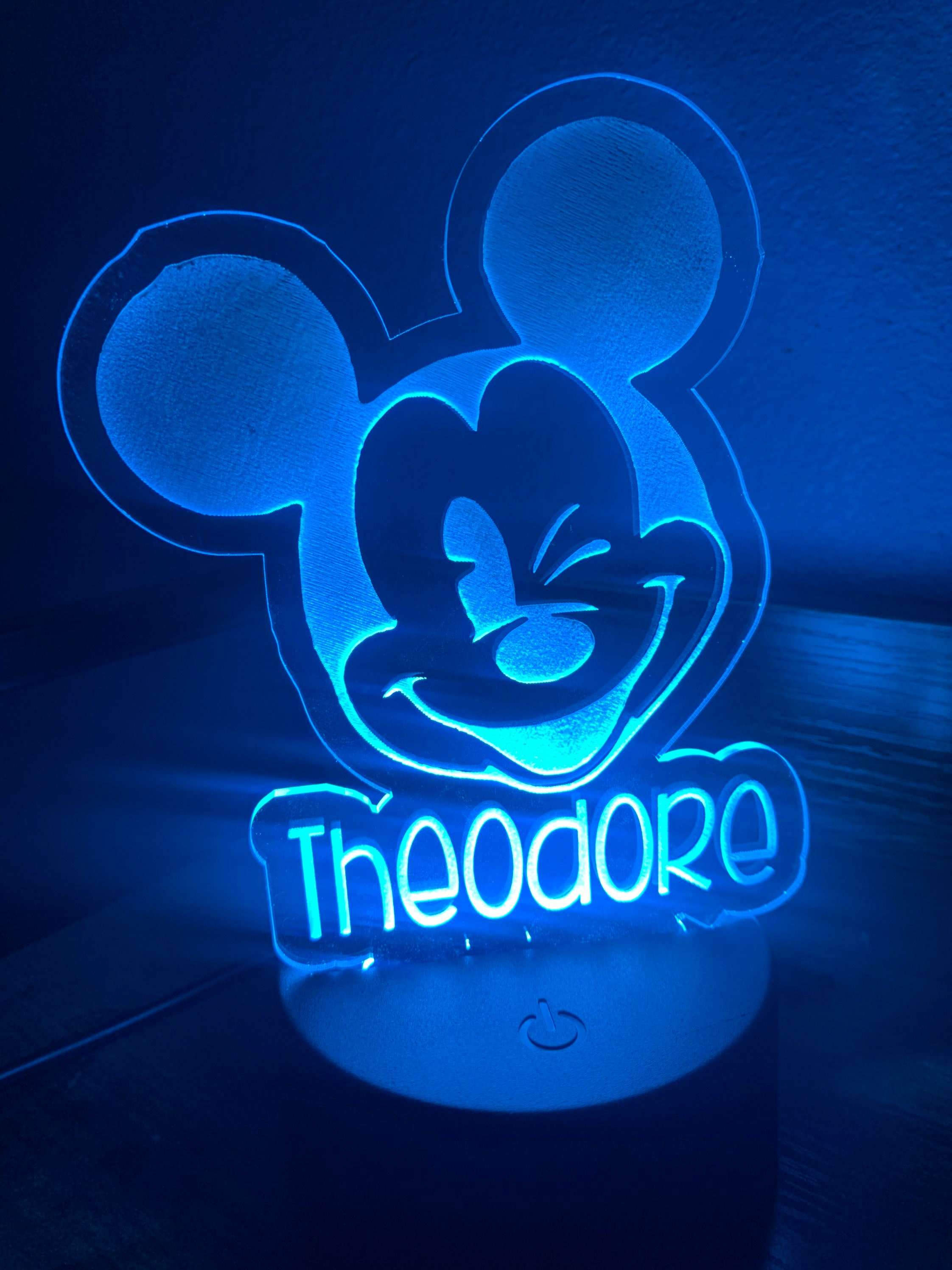 Stitch Light, Stitch Personalized Light, Stitch Room Light