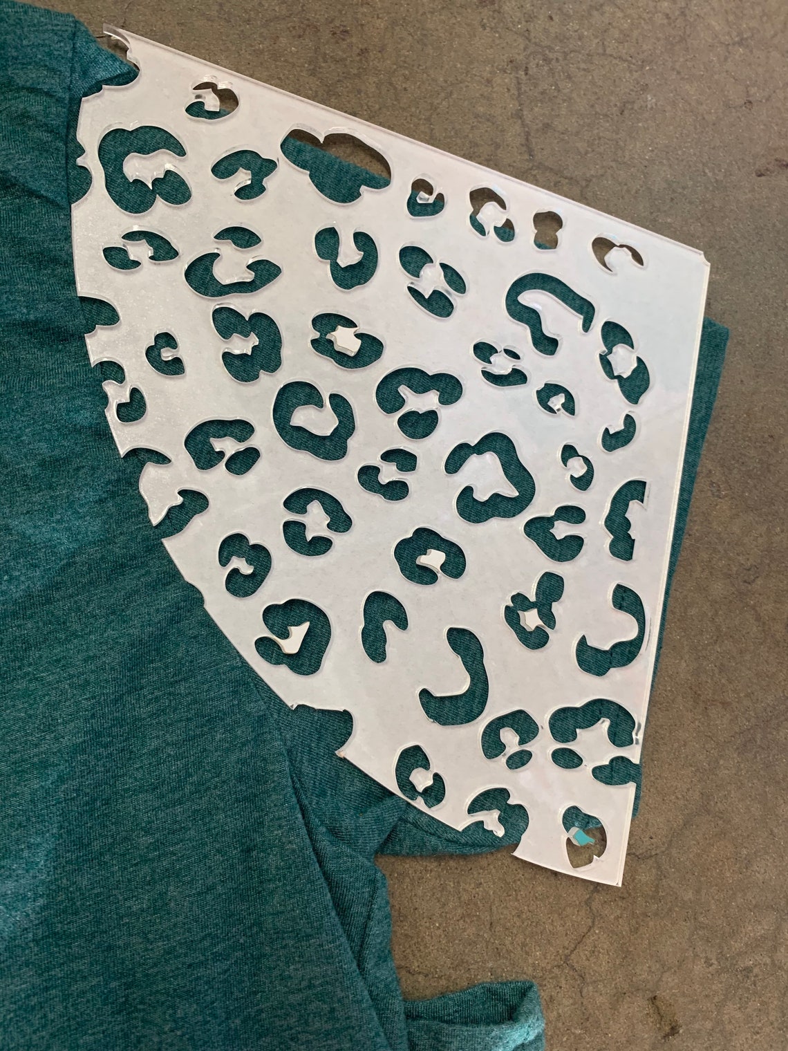 Bleaching Stencil Mickey Acrylic Stencil State Sleeve Etsy