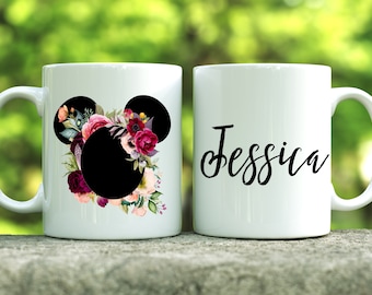 taza de Disney personalizada, taza de café disney personalizada, bonita taza de Disney. regalo de Disney, regalo de Disney barato, copa disney 11oz, taza blanca