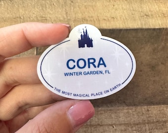 New Style Cast Member Pin, custom disney pin, Disney pin CM, 50th anniversary pin, cruise pin, custom pin, personalized pin 2023, magentic