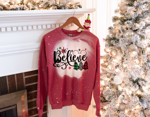 Christmas Bleached Sweatshirt Christmas Hater Shirt Holiday - Etsy Hong Kong