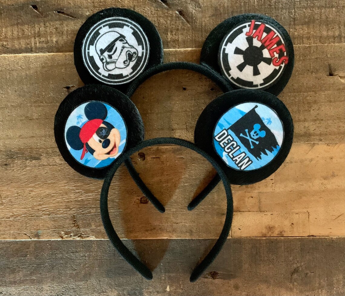Boys disney ears toddler disney ears boy mickey ears custom Etsy