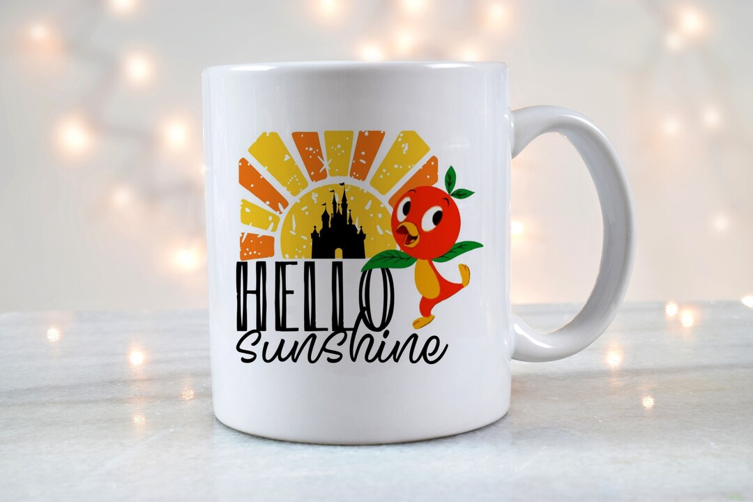 Orange Bird Mug Disneys Orange Bird Cup Etsy