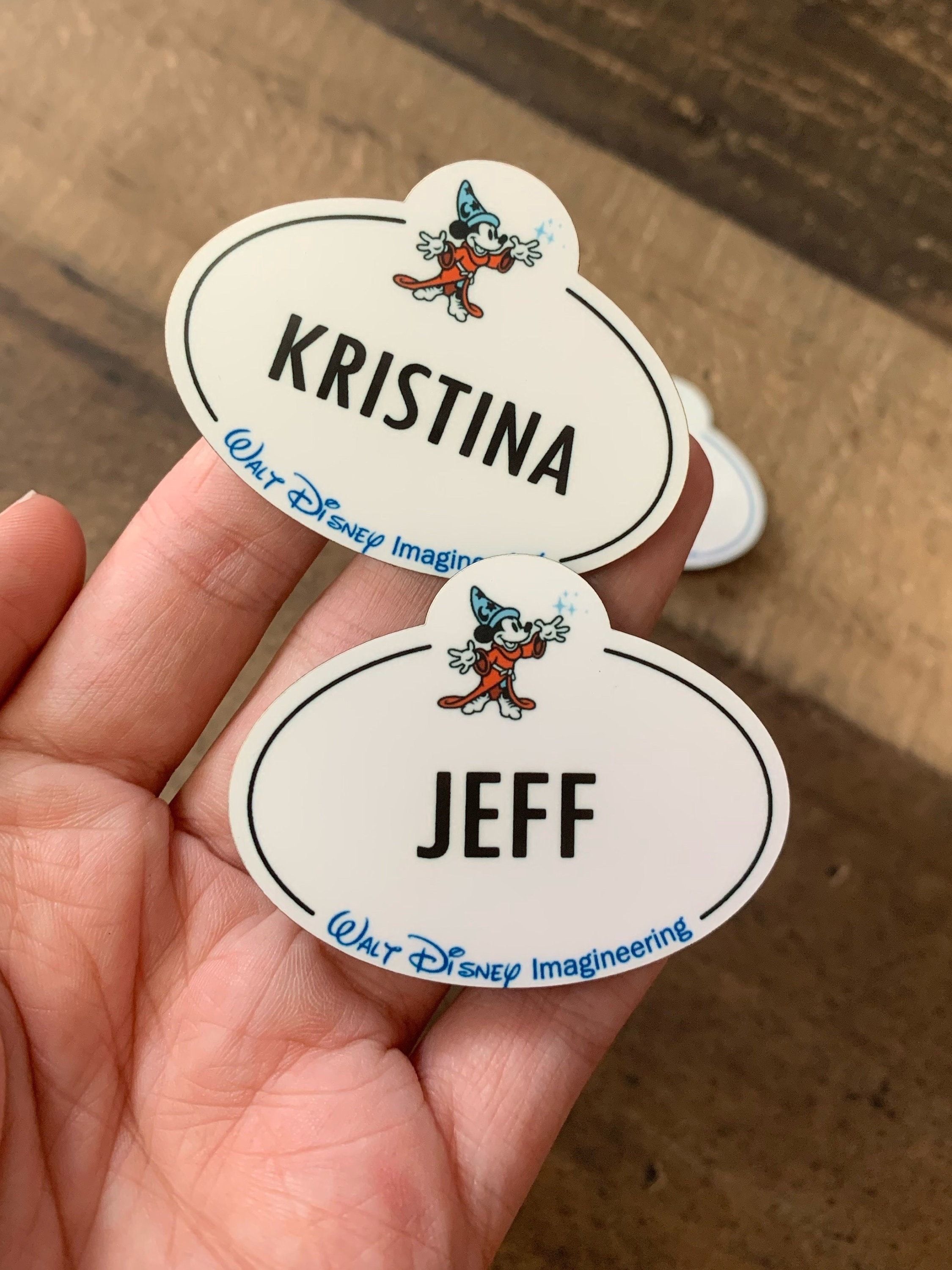 ディズニーランドDLRピン、DCAキャストメンバーネームタグ、ゲストオブ